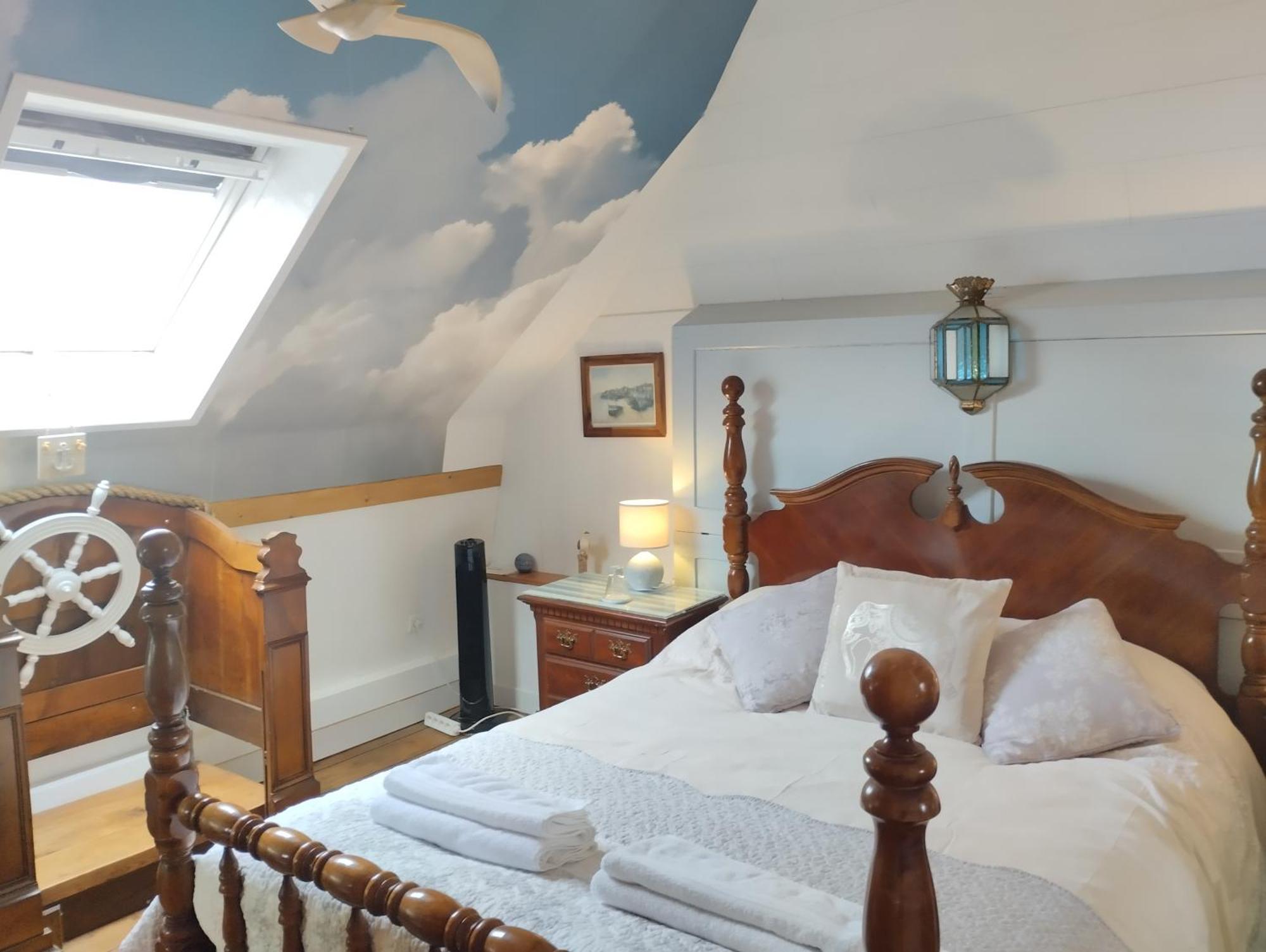 Maison Papillons Plomodiern Ngoại thất bức ảnh